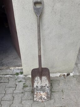 Starožitna lopata k parnímu stroji,lopata na pečení chleba - 3