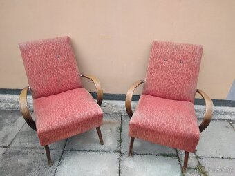 Párová retro křesla 60ta léta - 3