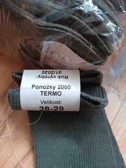 Ponožky AČR Termo vz.2000 - 3