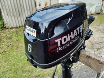Lodní motor Tohatsu 6Ps 4Takt - 1A top stav - 3