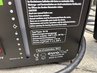 2x Fog Machine Eurolite N-19 černý - 3