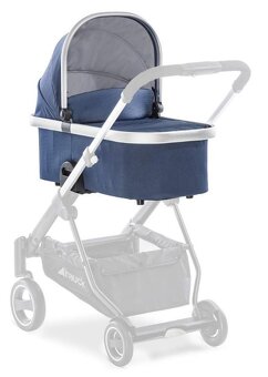 Hluboké lůžko APOLLO PRAM, značka HAUCK, NOVÉ - 3