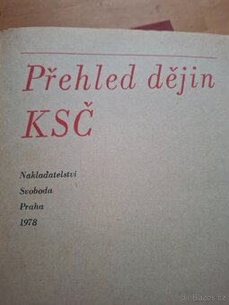 Prodám knihu přehled dějin KSČ - 3