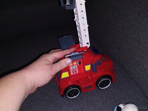 Dětská hračka hasičské auto co bliká a hraje - 3