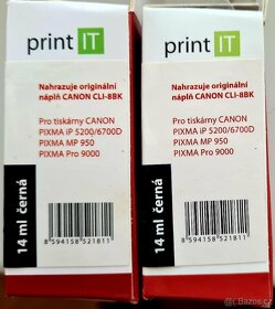 Inkoust do tiskárny Canon - PRINT IT CLI-8BK - 3