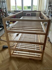 Dřevěná dětská postel IKEA KURA - 3