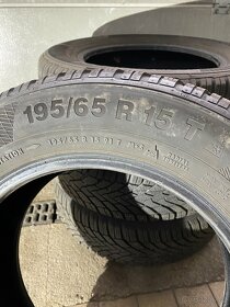 195/65-15 Zimní pneu Continental 4ks - 3