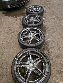 Prodám alu kola 22 palců včetně pneu na Dodge Ram 2 3,4 - 3