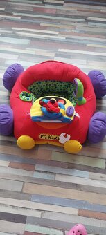 ´s Kids Velké látkové elektronické auto go go - 3