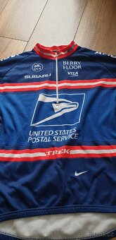 Retro cyklistický dres US POSTAL / Lance / Nike - 3