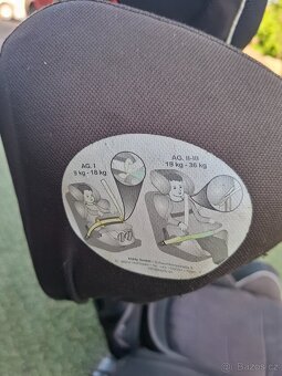 Autosedačka KIDDY, vhodná pro skupinu 9-18kg, 15-36kg - 3