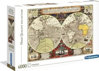Puzzle , Clementoni Antická námořní mapa 6000 dílků - 3