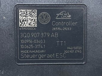 Řídící jednotka ABS 3Q0907379AB Škoda Superb 3 r.v. 2016 - 3