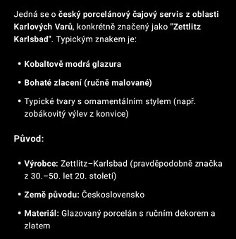 Čajový servis - 3