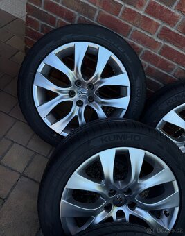Kola 5x108 18 s letním pneu 245/45 R18 - 3