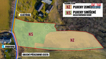 Prodej louky, 11289 m², Dubá - Heřmánky - 3