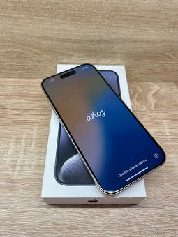 Apple iPhone 15 Pro 128GB WHITE TITAN - 3