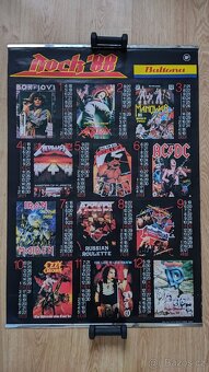 Plakáty skupiny Europe, W.A.S.P. a Rock 88 - 3