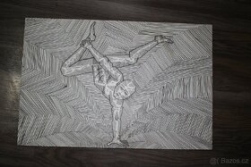 Sada originálních obrazů, perokresba - 3