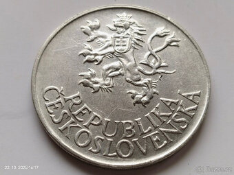 5x stříbrná pamětní mince Československo - 3