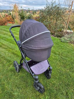 Kombinovaný kočárek Noordi Fjordi III 2022 2v1 - korbička/sp - 3