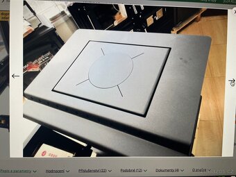 Krbová kamna ARKTIC 12s plotýnkou - 3