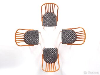 Židle TON, A. Šuman, RARITNÍ verze opěradel - 3