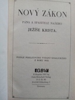 Bible a kancionál - 3