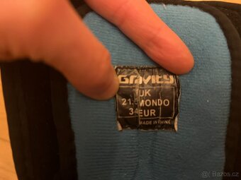 Dětské snowboard boty Gravity 21,5 cm - 3