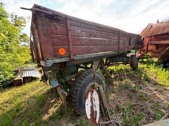 Traktorová vlečka, sklápěcí přívěs - 3