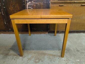 Retro jídelní rozkládací stůl - Brusel 70. léta - 3