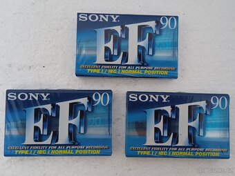 Sony EF90 C-90EFB Retro Audiokazeta - 3
