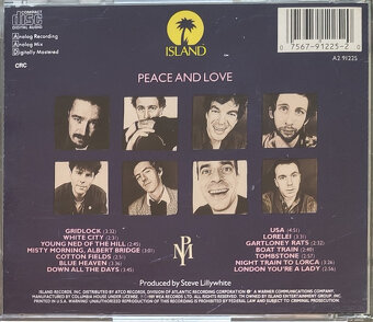 CD Pogues: Peace And Love / Hell's Ditch - 3