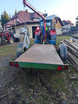 Vlek za traktor bez TP - 3