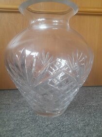 Broušená váza 23cm - 3