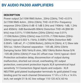 BV Audio PA300 - 3