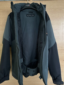 Alpine Pro Zeif Pánská chlapecká lyžařská bunda S vel. - 3