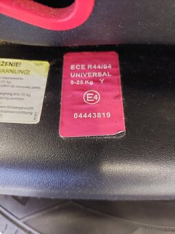 Autosedačka CARETERO 9-25kg bez isofix - 3