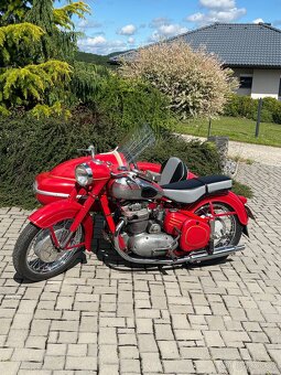 Jawa 500/2 0HC se sidecarem a doklady TP/STK 4 roky - 3