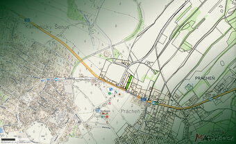 prodej stavebního pozemku, KU Prácheň LV 205 - 3