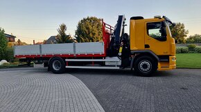 DAF LF310 4x2 - valník s hydraulickou rukou FASSI - 3