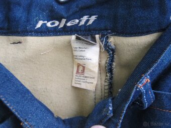 Nové dámské jeans moto kalhoty ROLEFF RICARDO, vel. 30/32 - 3