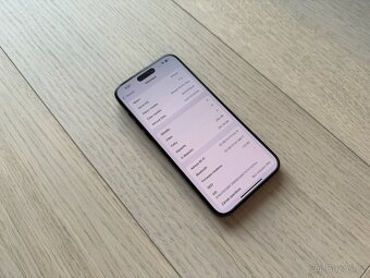 APPLE IPHONE 15 PRO MAX 256GB-MODRÝ,BATERIE 100% - 3