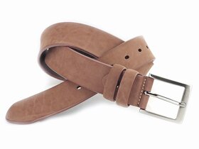 Pánský kožený opasek M4005 o šířce 4 cm - 3