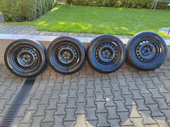 Kola kompletní,plechové disky,letní pneumatiky,kryty kol - 3