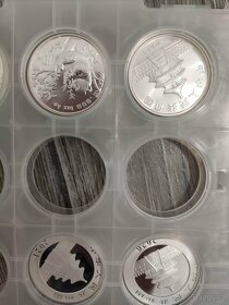 4 mince China Panda 1oz - 3