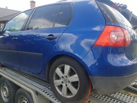 Voklswagen Golf 5 1.9TDI - navigace ,výhřev...díly z vozu - 3