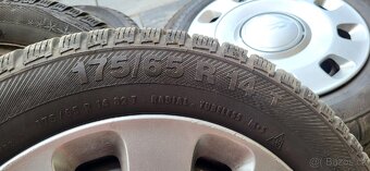 Pneu a kola zimní Fiat 500 175/65 R14 vzorek 6mm - 3