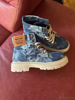 Nove jeansove kotnickove boty c 41 nakupni cena 1 799 kc - 3