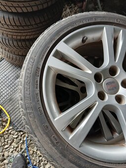 Originál ALU kola SEAT R16 + letní pneu - 3